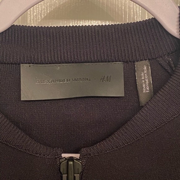 SOLD Alexander Wang x H&M Scuba Bomber Jacket - Picture 4 of 6